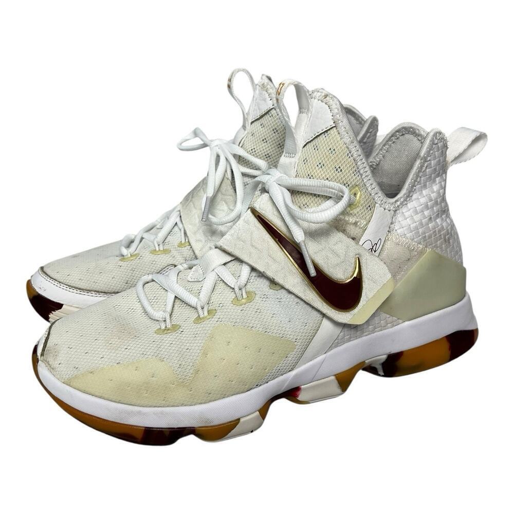 Nike LeBron 14 “White Wine” 852405-104 Basketball Shoes Sz 8